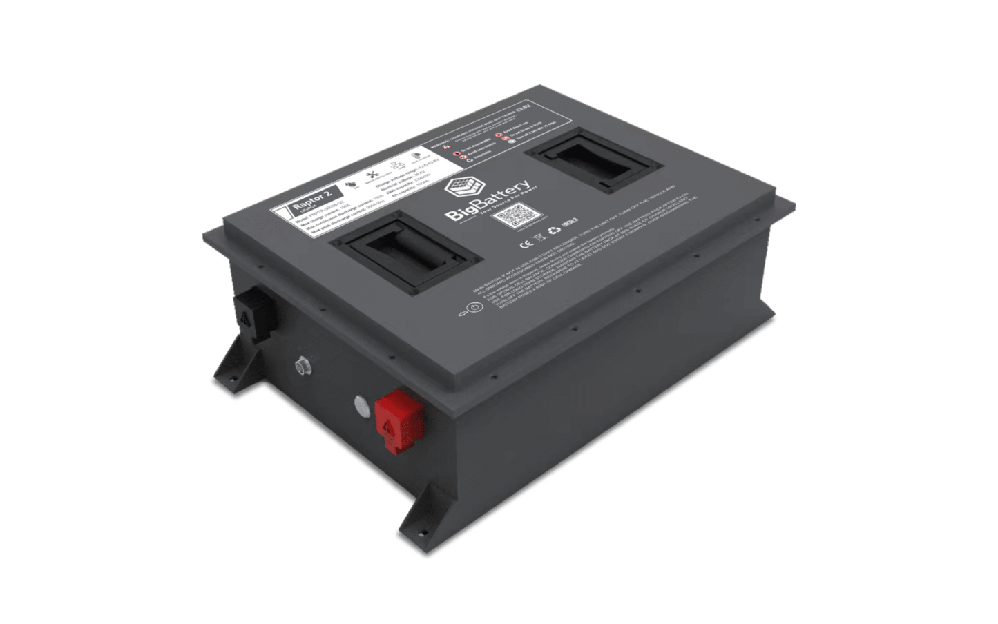 Big Battery 36V RAPTOR 2 – 3.84kWh LiFePO4 - FRPTR-36038-G2