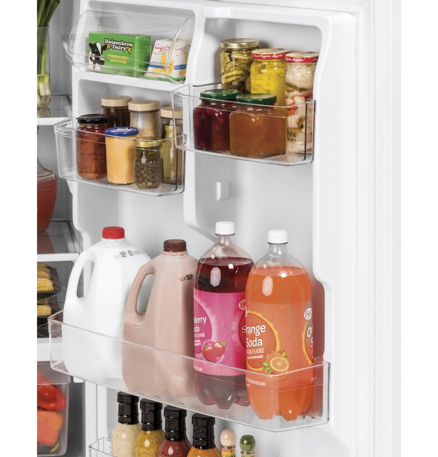 GE APPLIANCES GE 21.9 Cu. Ft. Garage Ready Top-Freezer Refrigerator in Stainless Steel - GTS22KYNRFS