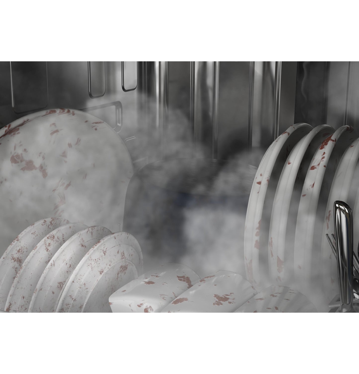 GE APPLIANCES PDT715SYVFS GE Profile™ ENERGY STAR® Fingerprint Resistant Top Control Stainless Interior Dishwasher with Microban™ Antimicrobial Technology in Stainless Steel - PDT715SYVFS