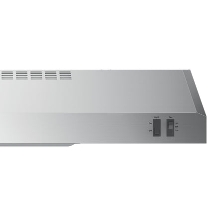 GE APPLIANCES 30" Under The Cabinet Hood in Stainless Steel - JVX5305SJSS
