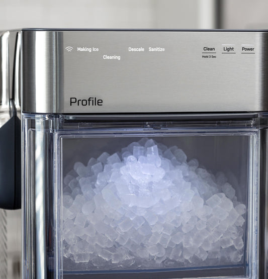 GE APPLIANCES Profile Opal 2.0 Ultra Nugget Ice Maker with Scale Inhibiting Filter Black - XPIO23SWBB