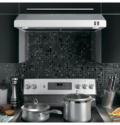 GE APPLIANCES GE 36" Under The Cabinet Hood in Stainless Steel - JVX5360SJSS