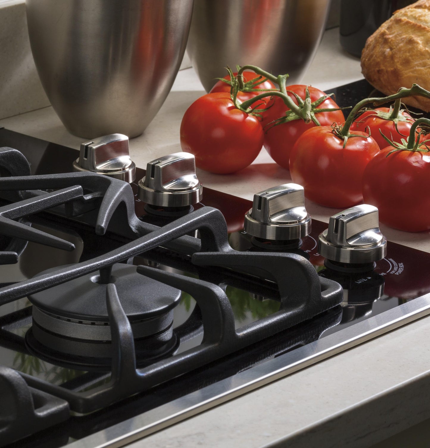 GE APPLIANCES PGP9830SRSS GE Profile™ 30" Built-In Gas Downdraft Cooktop in Stainless Steel - PGP9830SRSS