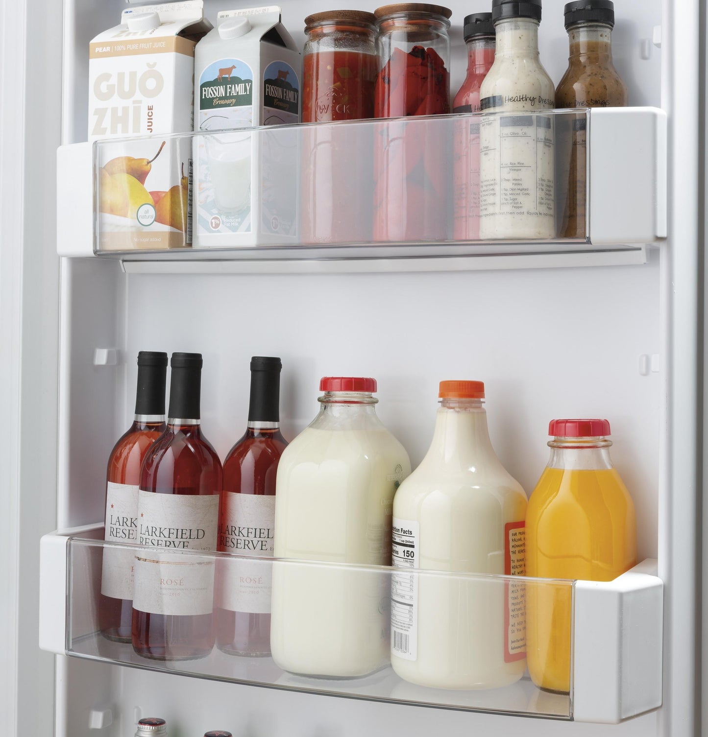 GE APPLIANCES Profile 48" Smart Built-In Side-by-Side Refrigerator with Dispenser in Stainless Steel - PSB48YSNSS