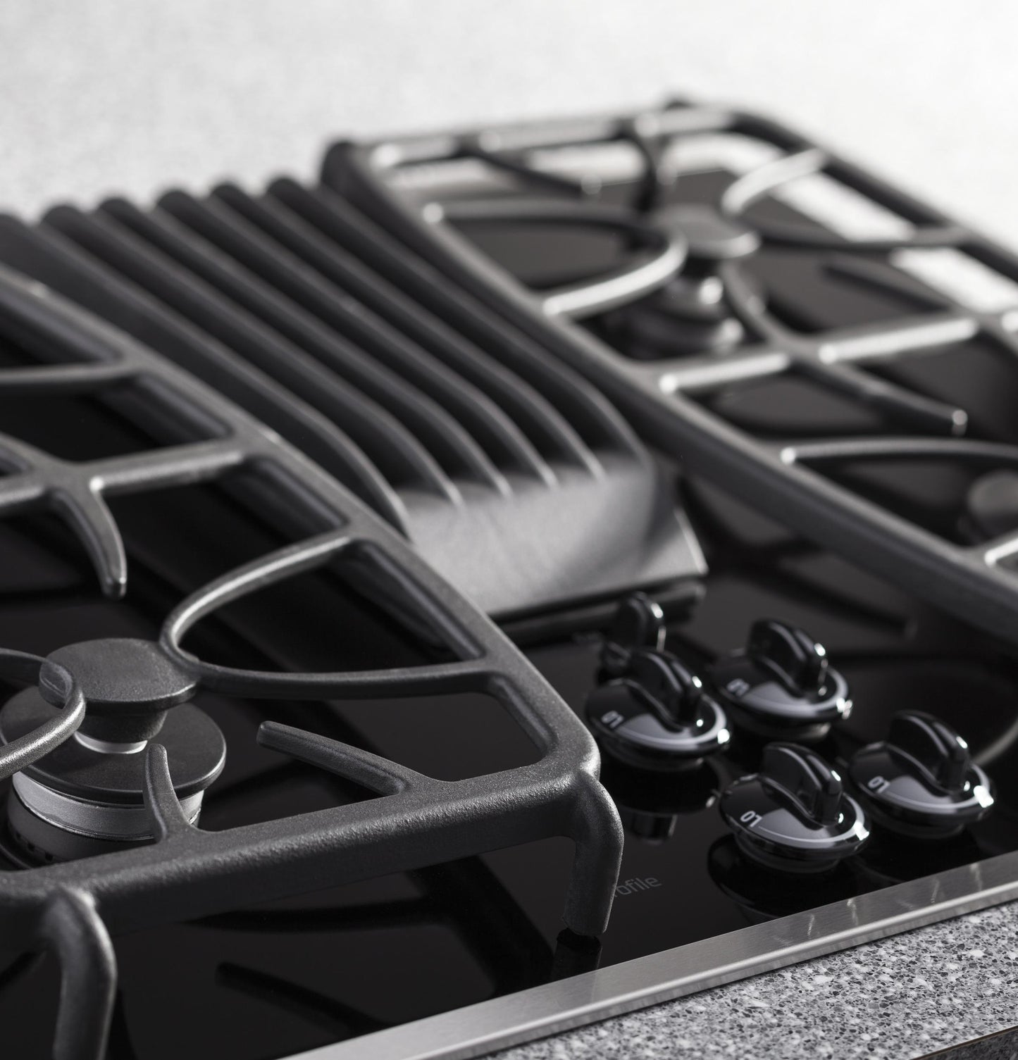 GE APPLIANCES PGP9830SRSS GE Profile™ 30" Built-In Gas Downdraft Cooktop in Stainless Steel - PGP9830SRSS