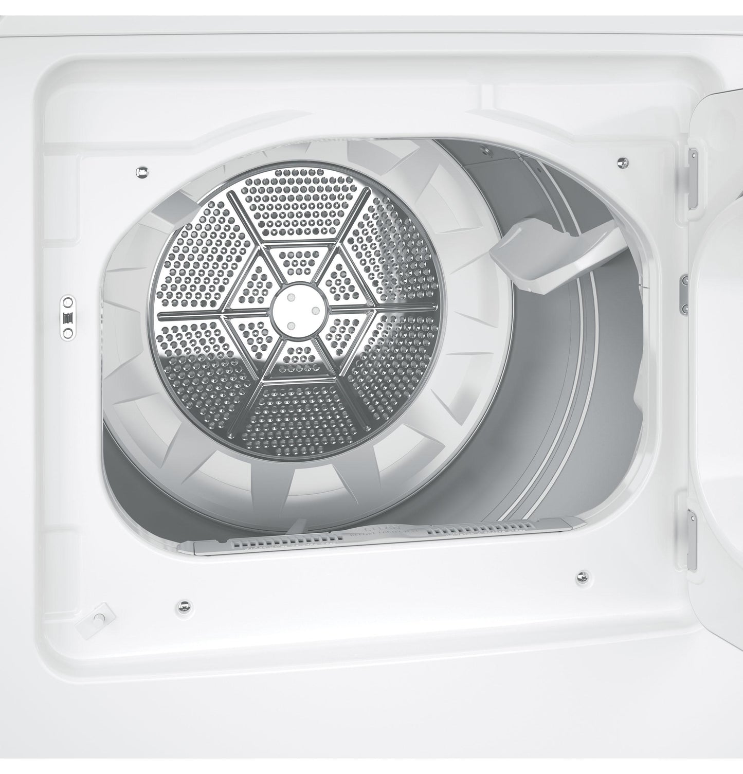 GE APPLIANCES GE 7.4 cu. ft. Capacity aluminized alloy drum Commercial Gas Dryer with Sensor Dry, Built-In App Payment System SITE WIFI REQUIRED White - VTD52GASRWB