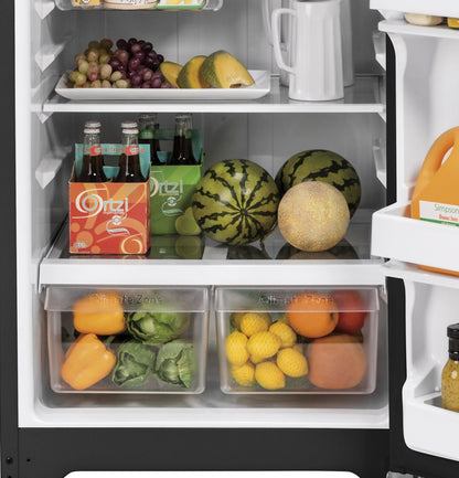 GE APPLIANCES 17.5 Cu. Ft. Top-Freezer Refrigerator in Stainless Steel - GTS18HYNRFS