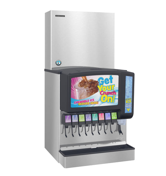 Hoshizaki FS-1001MLJ-C | 30" Wide Remote-Cooled Small Cubelet Ice Maker Serenity Series (Dispenser & Condenser Sold Separately)