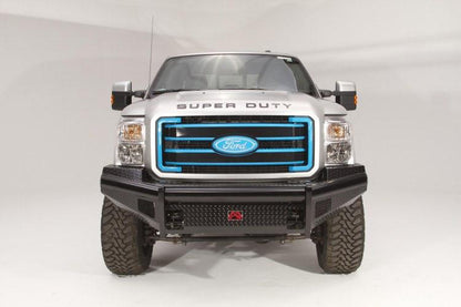 Fab Fours FS11-S2561-1 Ford F450/F550 Superduty 2011-2016 Black Steel Front Bumper No Guard