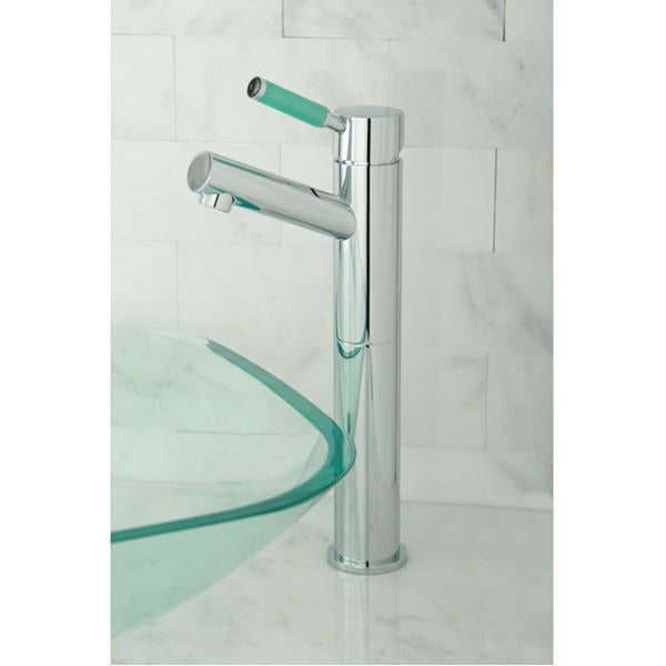 Kingston Brass FS8411DGL Green Eden Single Handle Vessel Sink Faucet