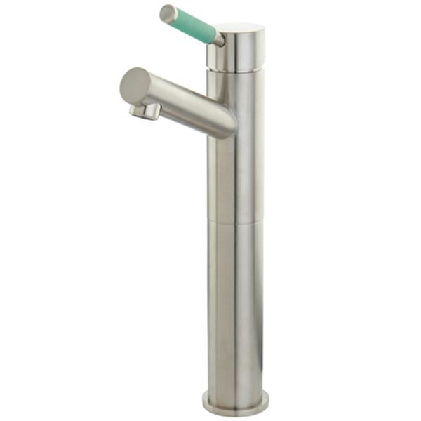 Kingston Brass FS8411DGL Green Eden Single Handle Vessel Sink Faucet