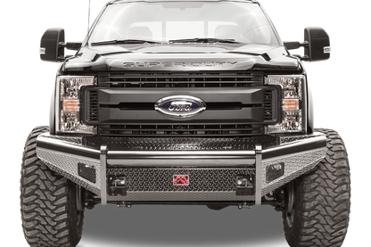 Fab Fours FS99-S1661-1 Ford F250/F350 Superduty 1999-2004 Black Steel Front Bumper No Guard