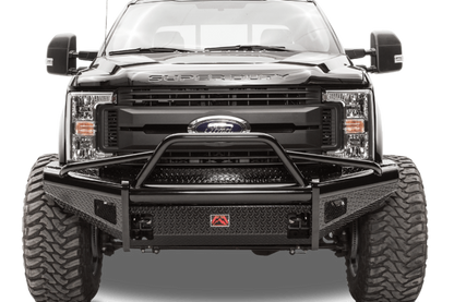 Fab Fours FS99-S1662-1 Ford F250/F350 Superduty 1999-2004 Black Steel Front Bumper with Pre-Runner Guard