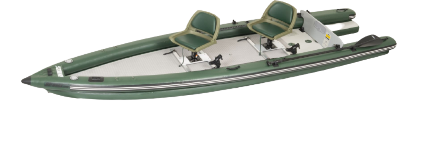 Sea Eagle FSK16K_ST FishSkiff 16 Inflatable Fishing Boat Solo Startup Package New - FSK16K_ST