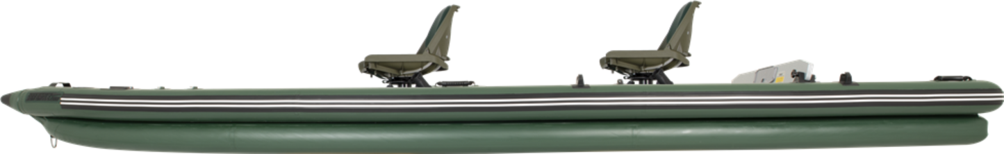Sea Eagle FSK16K_SW FishSkiff 16 Inflatable Fishing Boat 2 Person Swivel Seat Package New - FSK16K_SW