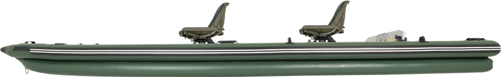 Sea Eagle FSK16K_SWC FishSkiff 16 Inflatable Fishing Boat 2 Person Swivel Seat Canopy Package New - FSK16K_SWC