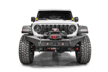 Fab Fours Lifestyle Winch Bumper JL24-B5051-1 3/4th Width Front Bumper No Guard 2020-2025 Jeep Gladiator JT