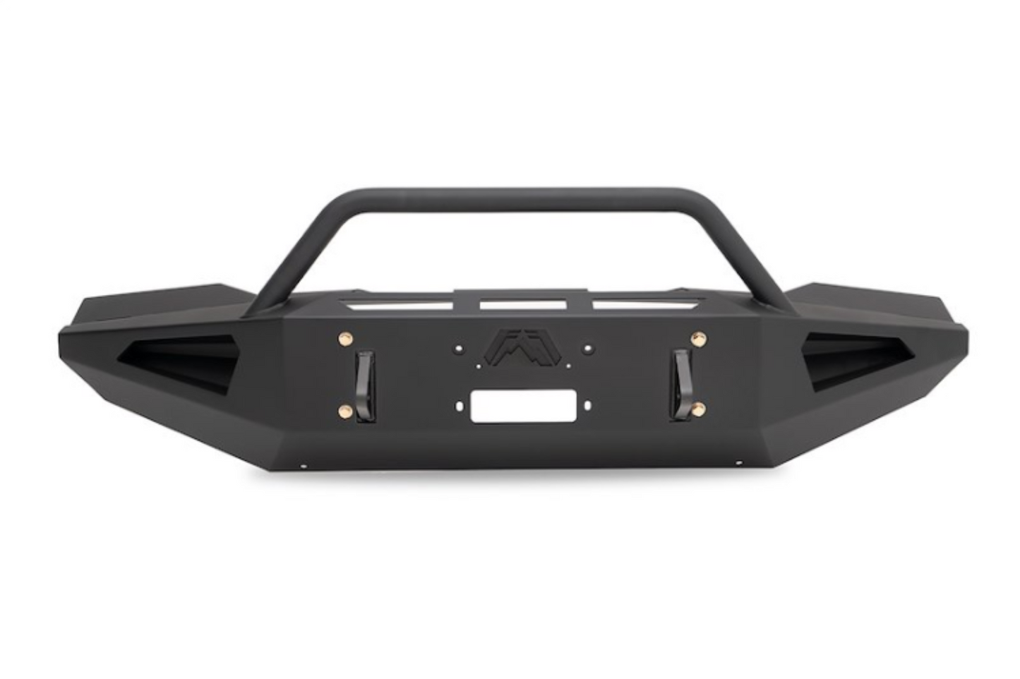Fab Fours Red Steel DR06-RS1162-1 Dodge Ram 4500/5500 2006-2009 Front Bumper Winch Ready Pre-Runner Guard