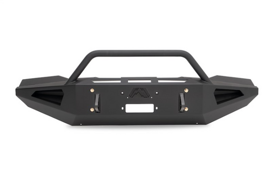 Fab Fours Red Steel DR06-RS1162-1 Dodge Ram 4500/5500 2006-2009 Front Bumper Winch Ready Pre-Runner Guard