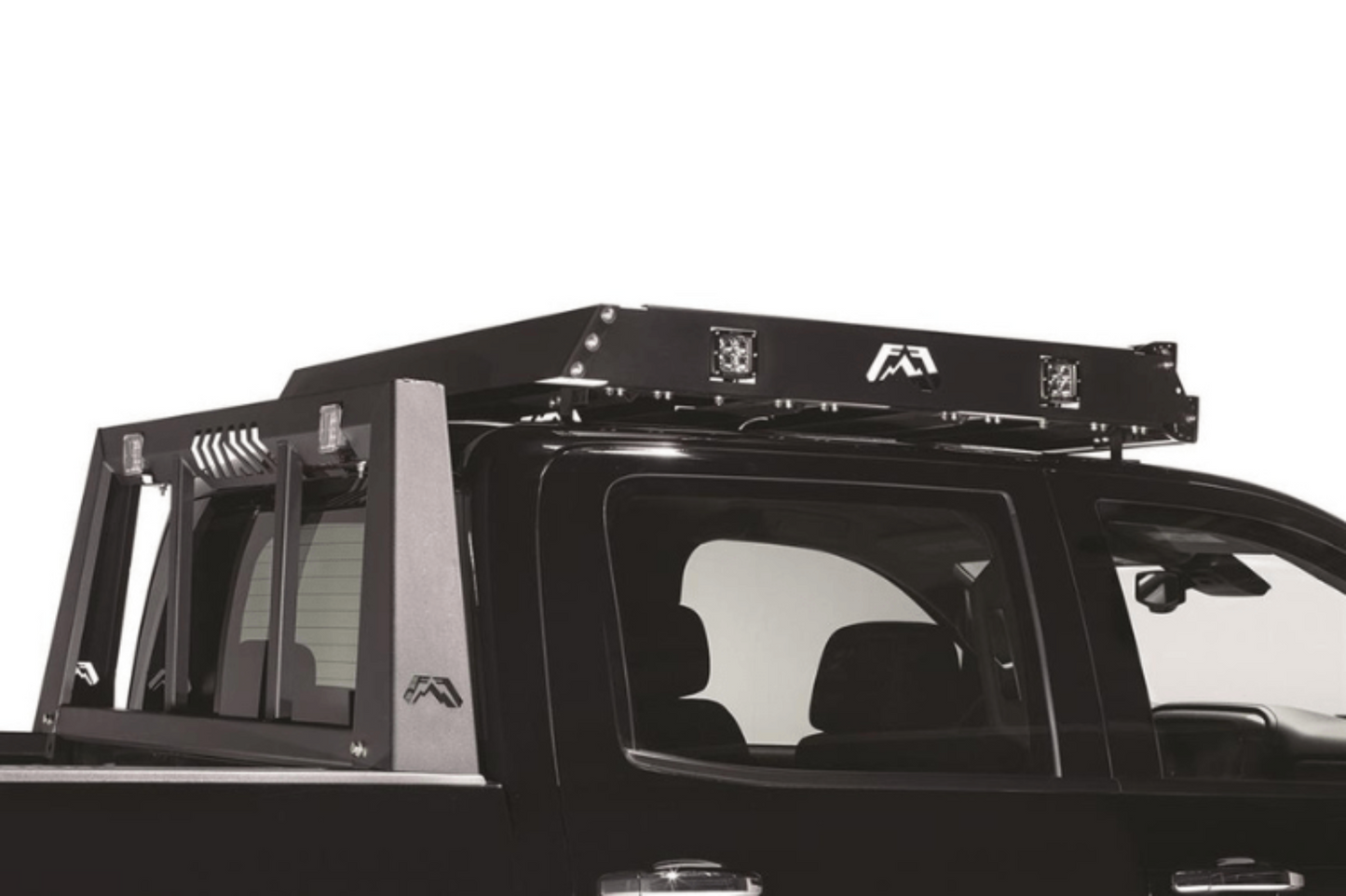 Fab Fours Universal Roof Rack 48" with 2-stage Matte Black Powder Coat Finish RR48-1 2007-2019 Chevy Silverado 1500