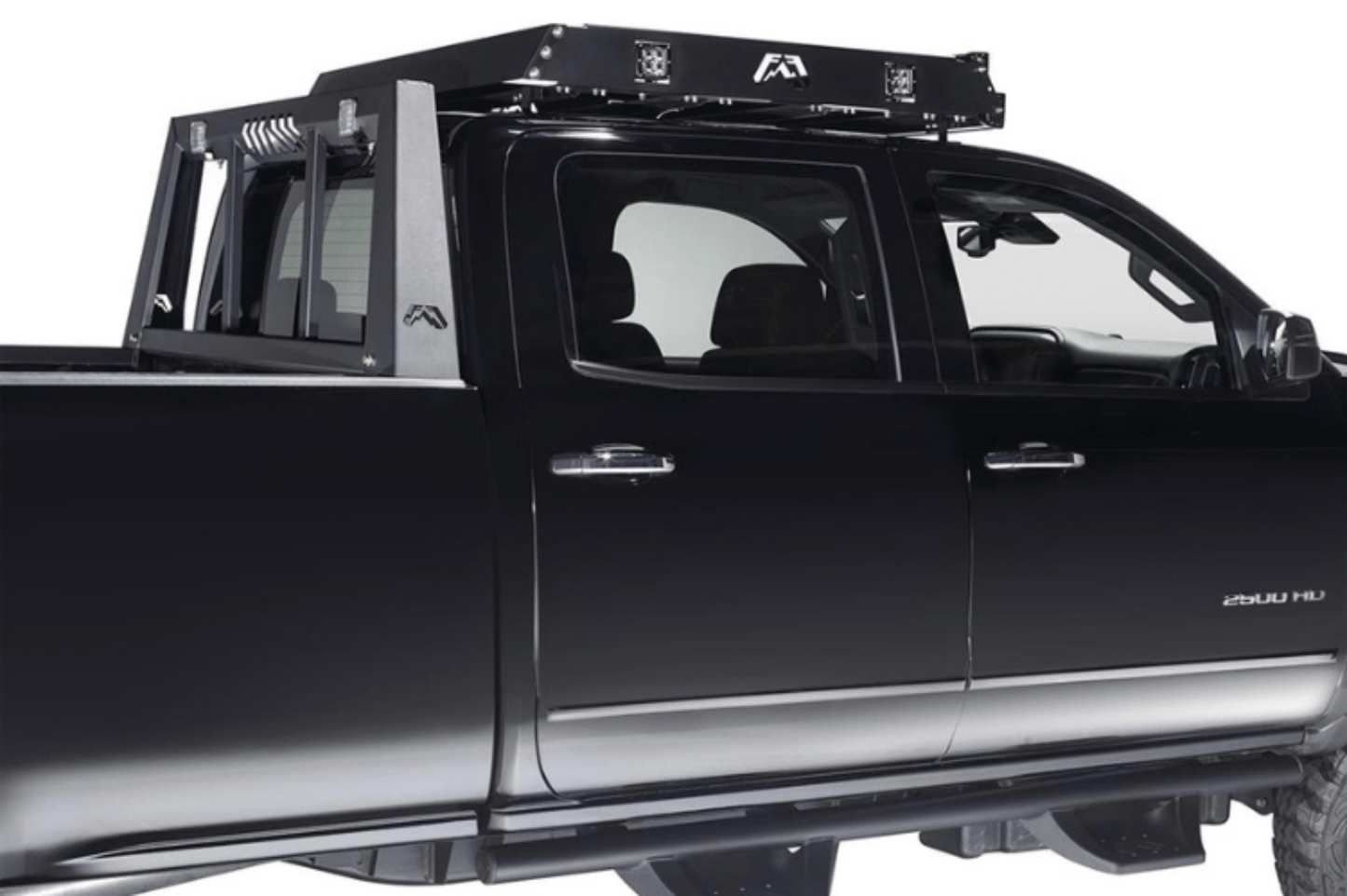 Fab Fours Universal Roof Rack 48" with 2-stage Matte Black Powder Coat Finish RR48-1 2007-2019 Chevy Silverado 1500