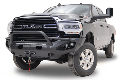 Fab Fours DR10-X2952-1 Dodge Ram 2500/3500 2010-2018 Matrix Front Bumper Winch Ready Pre-Runner Guard