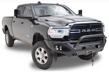 Fab Fours DR10-X2952-1 Dodge Ram 2500/3500 2010-2018 Matrix Front Bumper Winch Ready Pre-Runner Guard