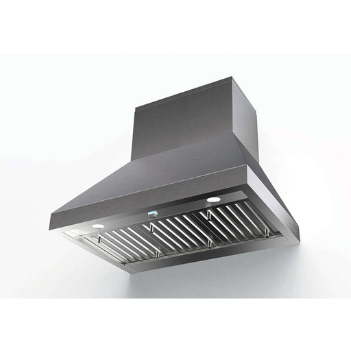 Faber Camino Wall Mount Range Hood With Size Options In Stainless Steel - CAPR48SS1200