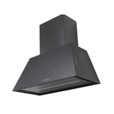 Faber Chloe Wall Mount Range Hood In Matte Black With Size Options - CHLO28BK600