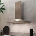 Faber Dama Wall Mount Range Hood With Sizing Options In Stainless Steel - DAMA30SSV