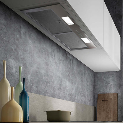Faber Inca 28 in. Smart Stainless Steel Built-In Range Hood - INSP28SS240