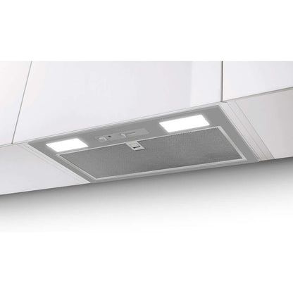 Faber Inca Smart Gray Range Hood Insert with Size Options in Stainless Steel - INSM21GR240