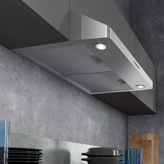 Faber Levante II Under Cabinet Range Hood with Size Options in Stainless Steel - LEVT30SS395