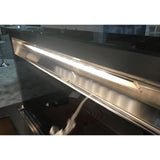 Faber Scirocco Lux Downdraft Range Hood With Size Options In Stainless Steel - SCLX