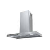 Faber Stilo Wall Mount Range Hood With Size Options In Stainless Steel - STIL24SSV2