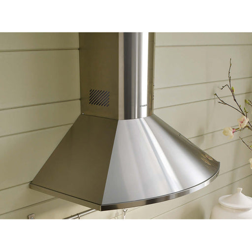 Faber Tender Wall Mount Range Hood With Size Options In Stainless Steel - TEND30SSV