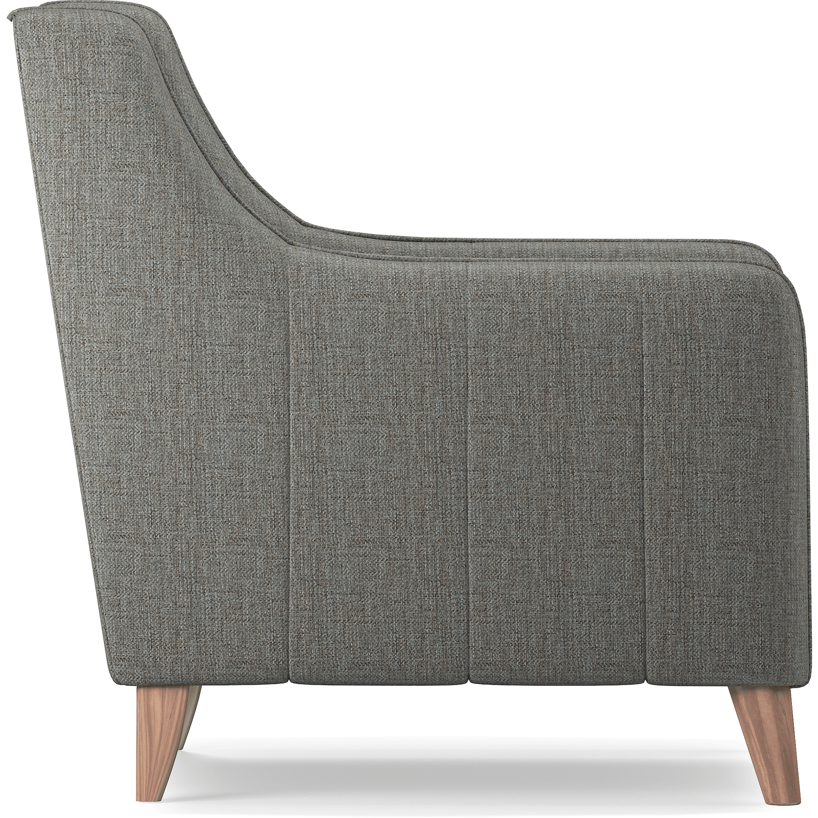 Enza Home US Fabia Armchair 2014 K3 11003 Brown Blue - 1431645 - Backyard Provider