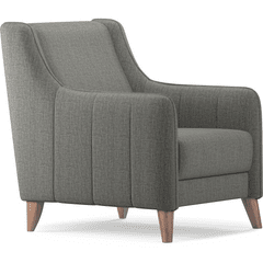 Enza Home US Fabia Armchair 2014 K3 11003 Brown Blue - 1431645 - Backyard Provider