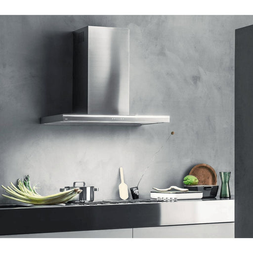 Falmec lumina nrs 36 in.500 cfm wall mount range hood in stainless steel - fnlum36w5ss