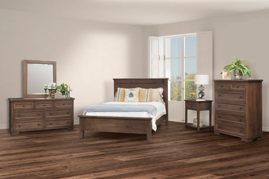 QW Amish Farmhouse Bed - 351W-6002F