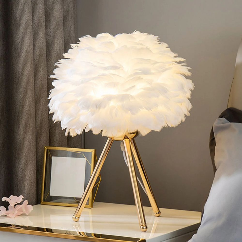 FeatherLume LED Table Lamp - Procure Décor
