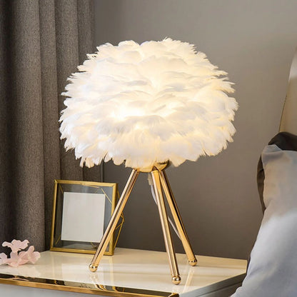 FeatherLume LED Table Lamp - Procure Décor