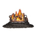 Napoleon Fireplaces Fiberglow Vent Free Gas Log Set with Burner, Natural Gas, Napoleon, 18", GVFL18N