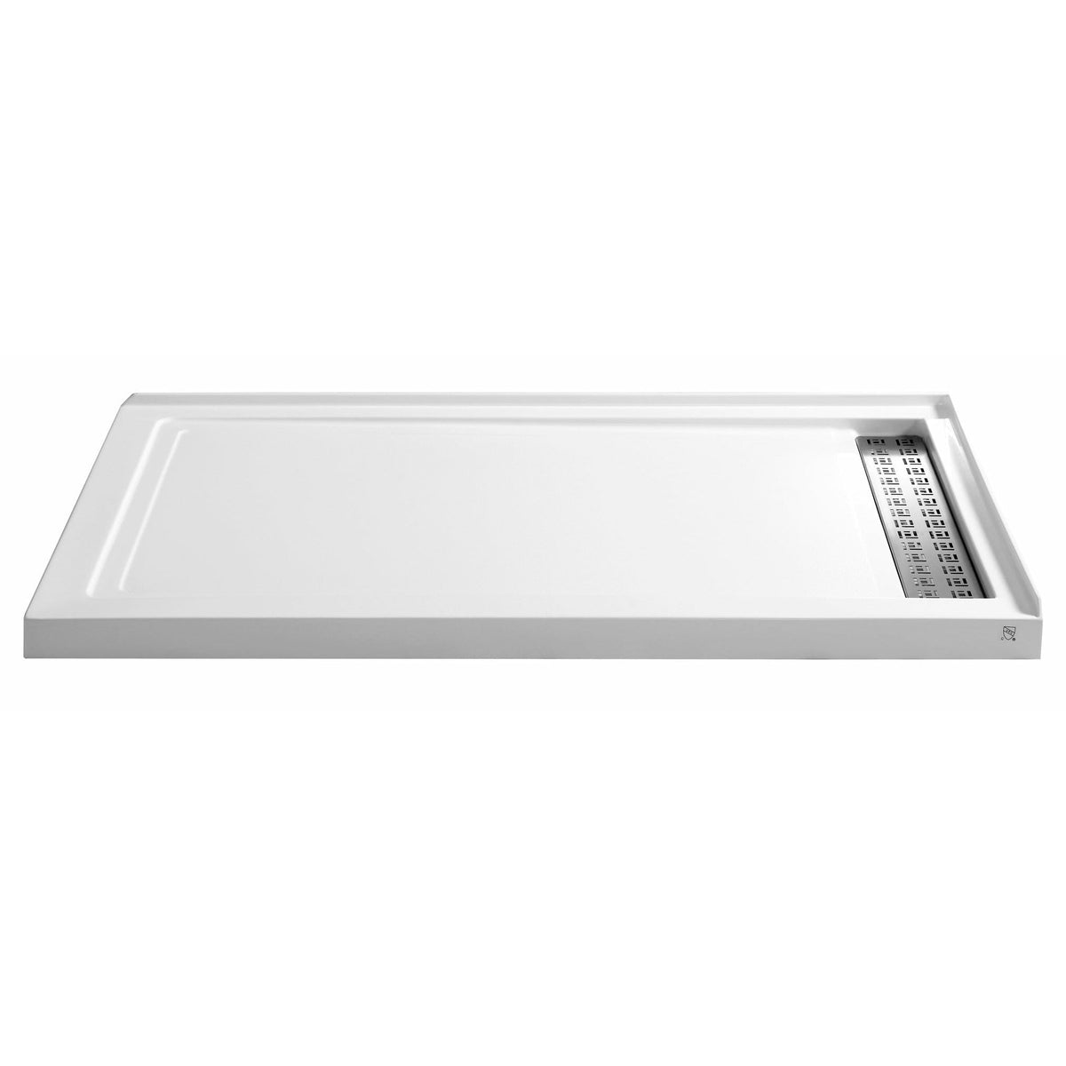 Anzzi Field Series 60 in. x 36 in. Shower Base in White SB-AZ012WR - SB-AZ012WR