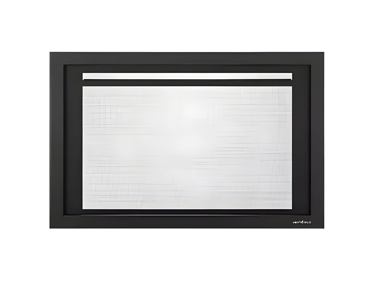 Heat & Glo Firescreen 35 Front (Escape Insert) - FS-FB35-BK