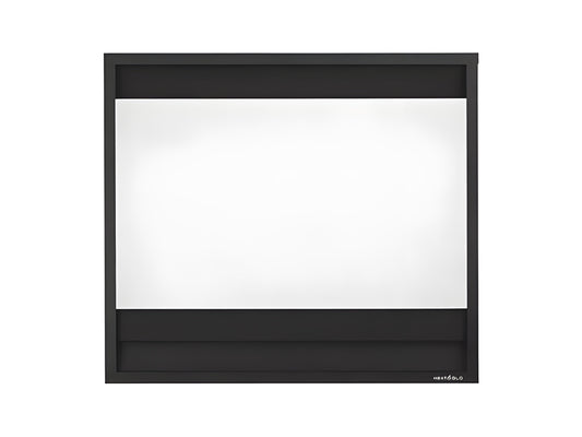 Heat & Glo Firescreen 9 Front - FS-9-BK