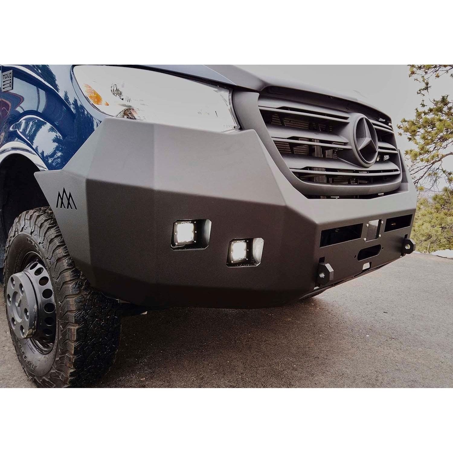 Backwoods Adventure Mods Mercedes Sprinter 2019+ Front Bumper No Bull Bar