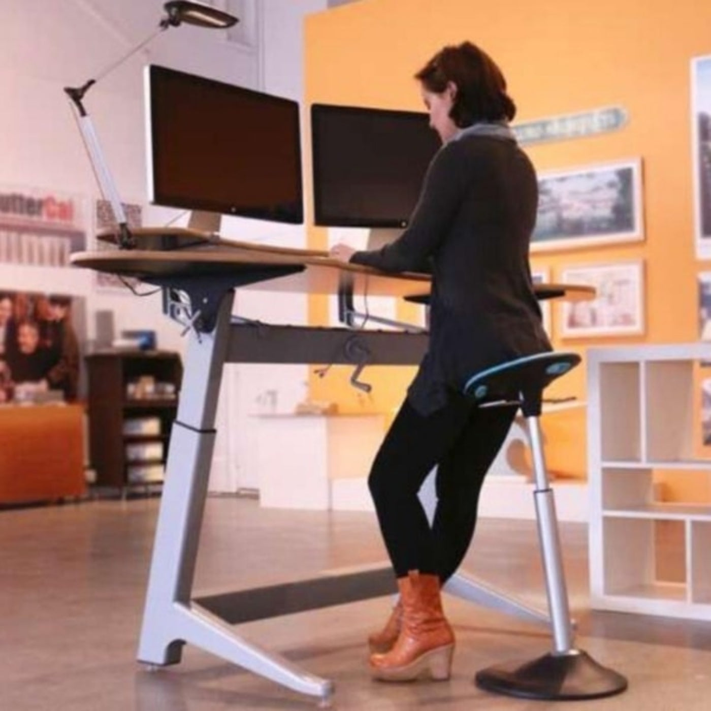 Positive Posture Focal Upright Mobis II Seat - FFS-2000-BK
