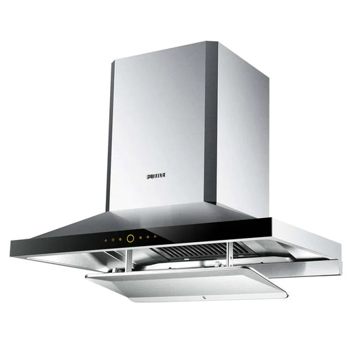 Fotile Perimeter Vent Series 36 In. 1,000 CFM Wall Mount Range Hood with Touchscreen in Stainless Steel, EMS9026