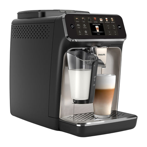 Philips Saeco 4400 Series LatteGo Fully Automatic Espresso Machine with Classic Milk Frother - EP4447/90